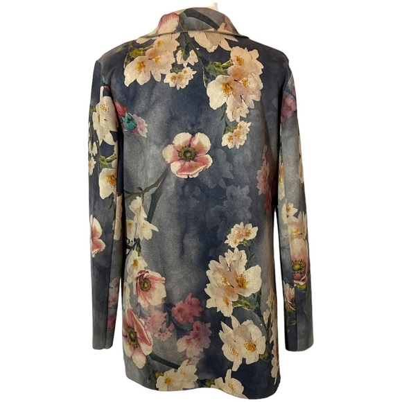 Soft Surroundings Devine Open Front Faux Suede Jacket, Small - Picture 2 of 6